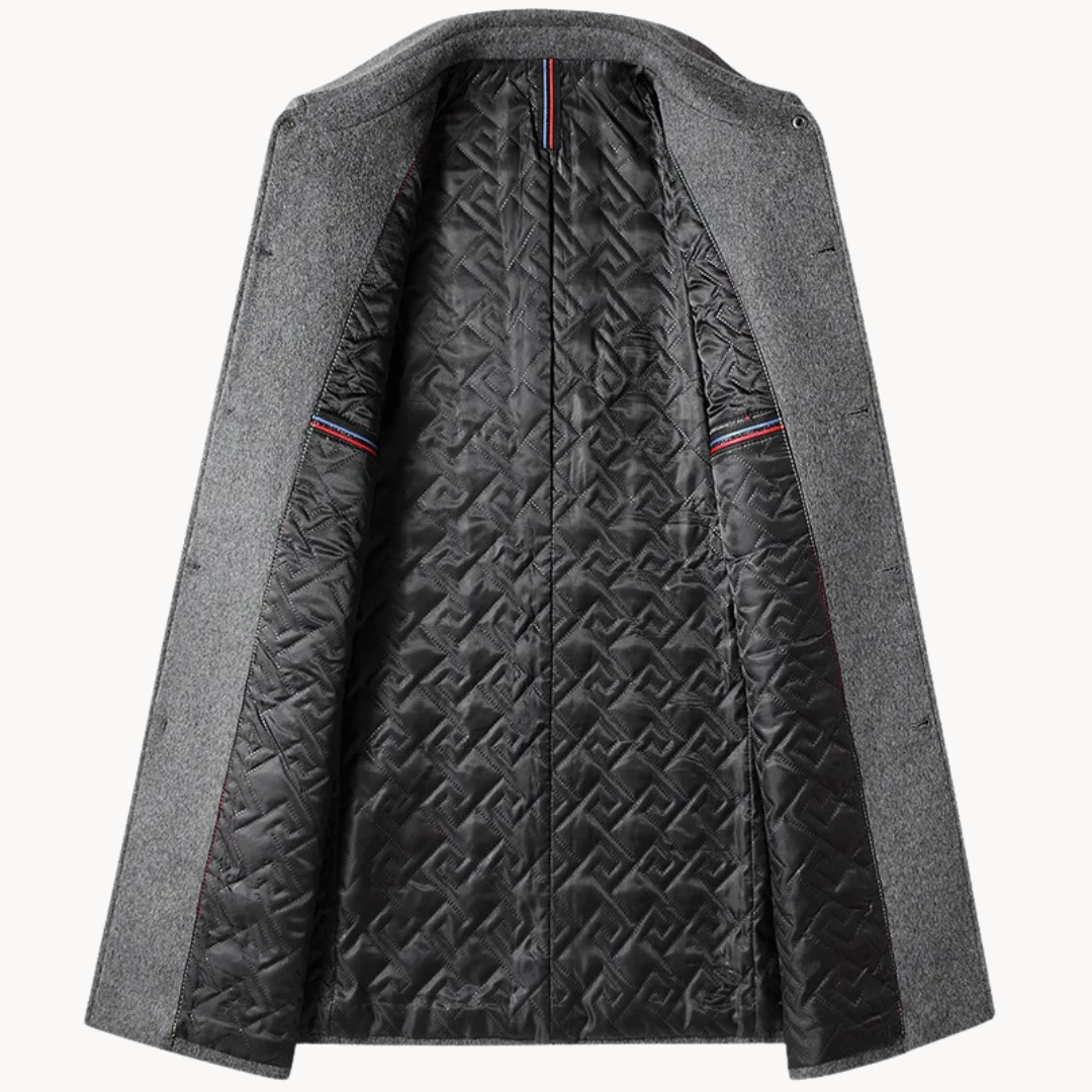 LAURENT MONACO | MANTEAU DE LAINE CLASSIQUE