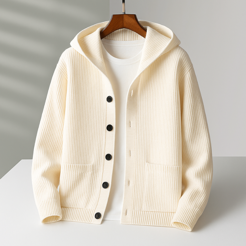 DUMONT LYON | CARDIGAN EN LAINE POUR HOMME