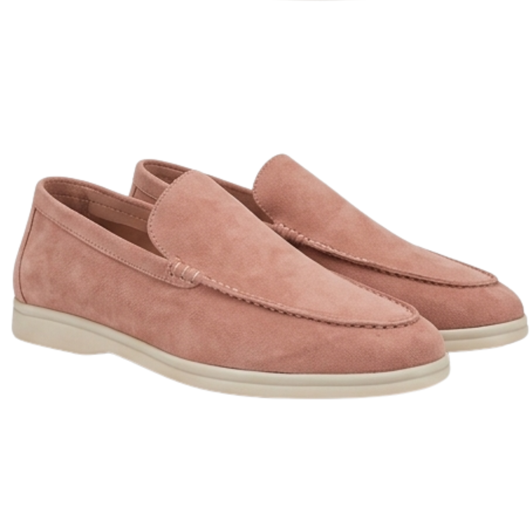 LAURENT MONACO | MOCCASINS EN DAIM CLASSIQUES POUR HOMMES