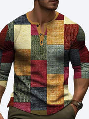 LAURENT MONACO | T-SHIRT À MANCHES LONGUES IMPRIMÉ EN 3D POUR HOMMES