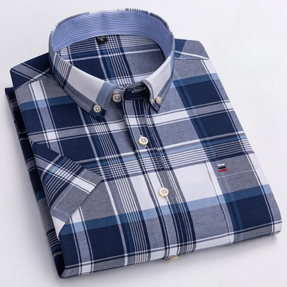 LAURENT MONACO | CHEMISE À BOUTONS À MOTIFS POUR HOMMES