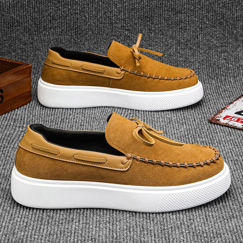 LAURENT MONACO | CHAUSSURES ÉLÉGANTES EN DAIM POUR HOMMES