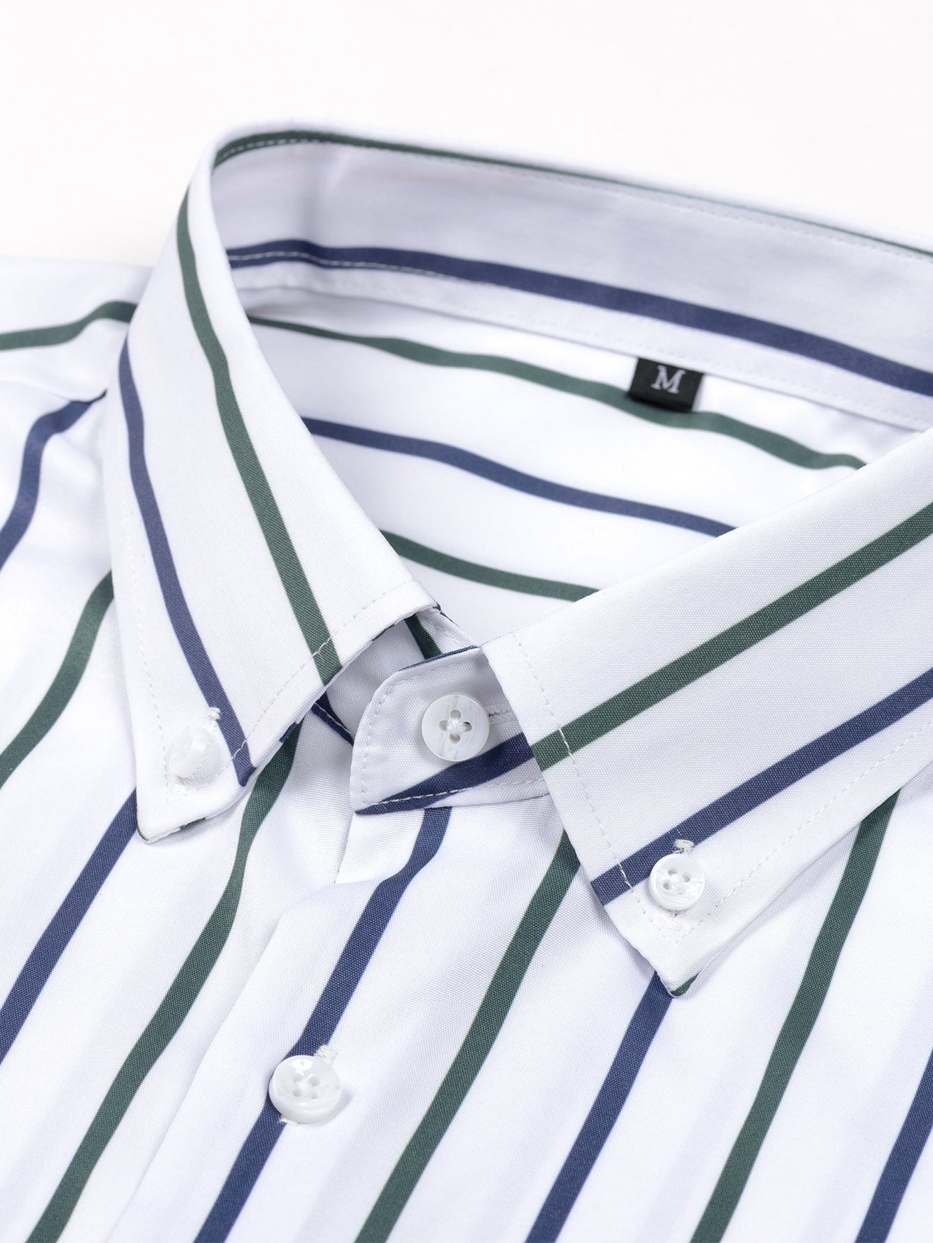 CHEMISE À MANCHES LONGUES À RAYURES AVEC BOUTONS & PANTALONS SLIM FIT À JAMBES ÉVASÉES