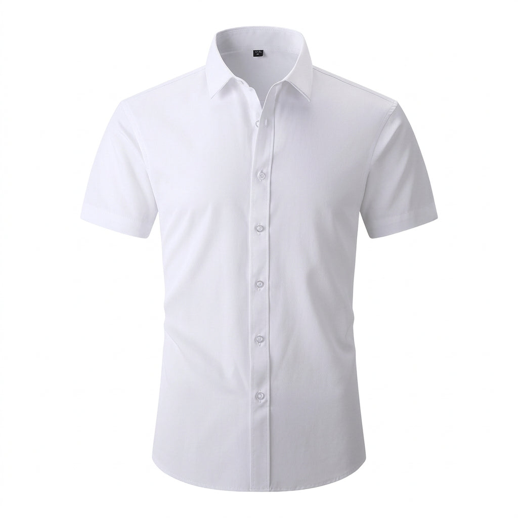 LAURENT MONACO | CHEMISE CHIC À MANCHES COURTES POUR HOMMES