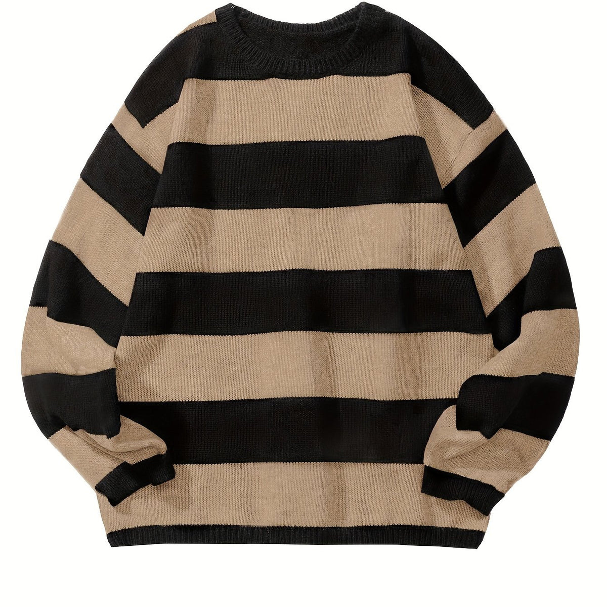 LAURENT MONACO | PULL EN MAILLE À RAYURES POUR HOMMES
