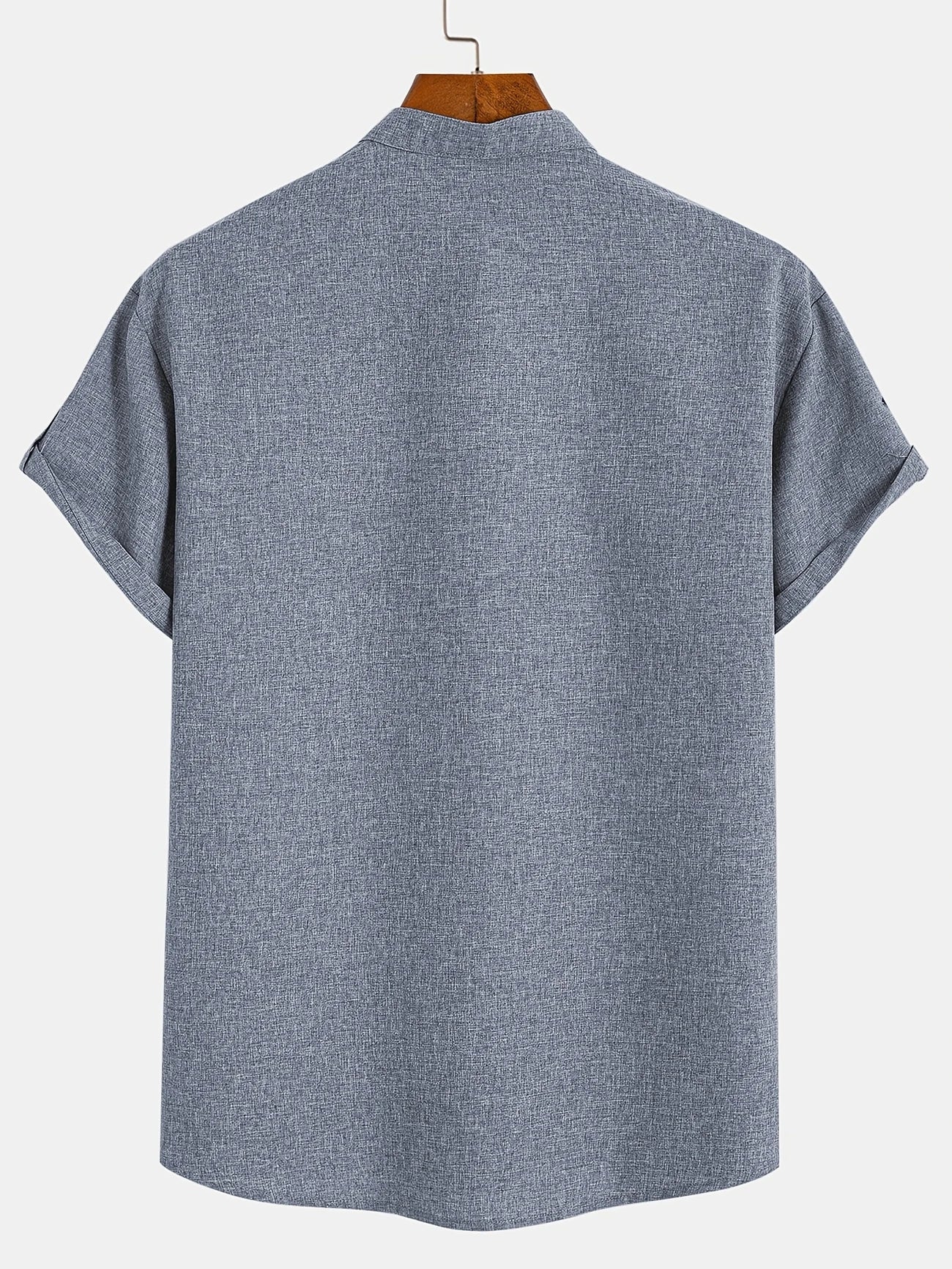 LAURENT MONACO | CHEMISE À COL MONTANT POUR HOMMES
