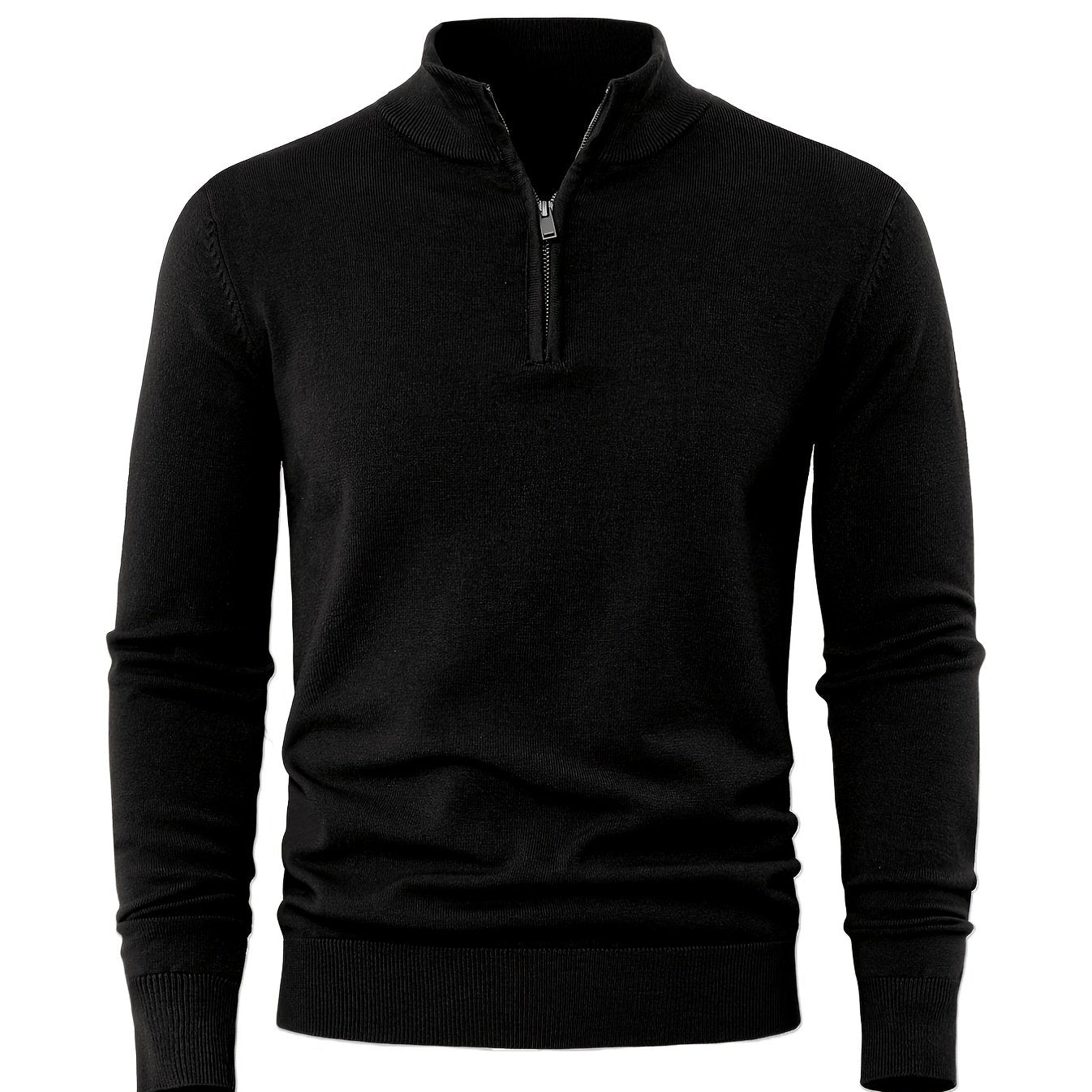 LAURENT MONACO | PULL À COL ZIP POUR HOMMES
