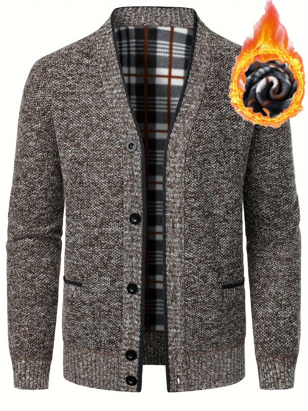 LAURENT MONACO | CARDIGAN À FERMETURE ÉCLAIR POUR HOMMES