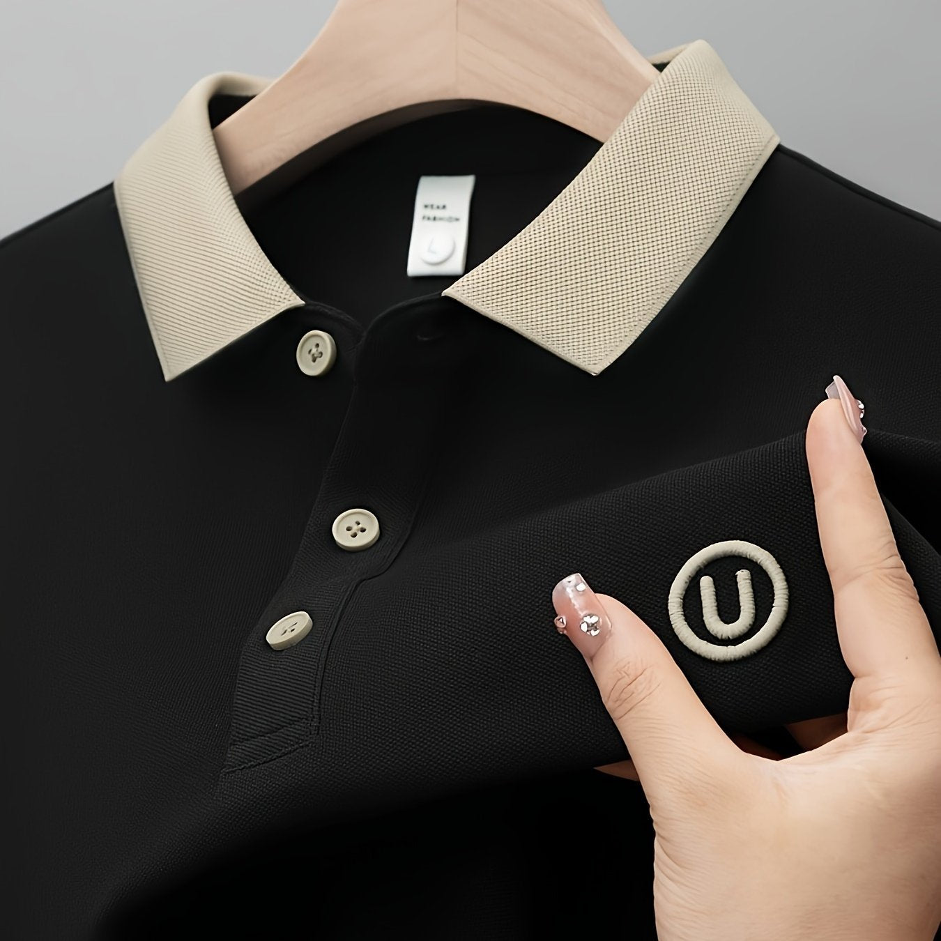 LAURENT MONACO | POLO BRODÉ MODERNE POUR HOMME