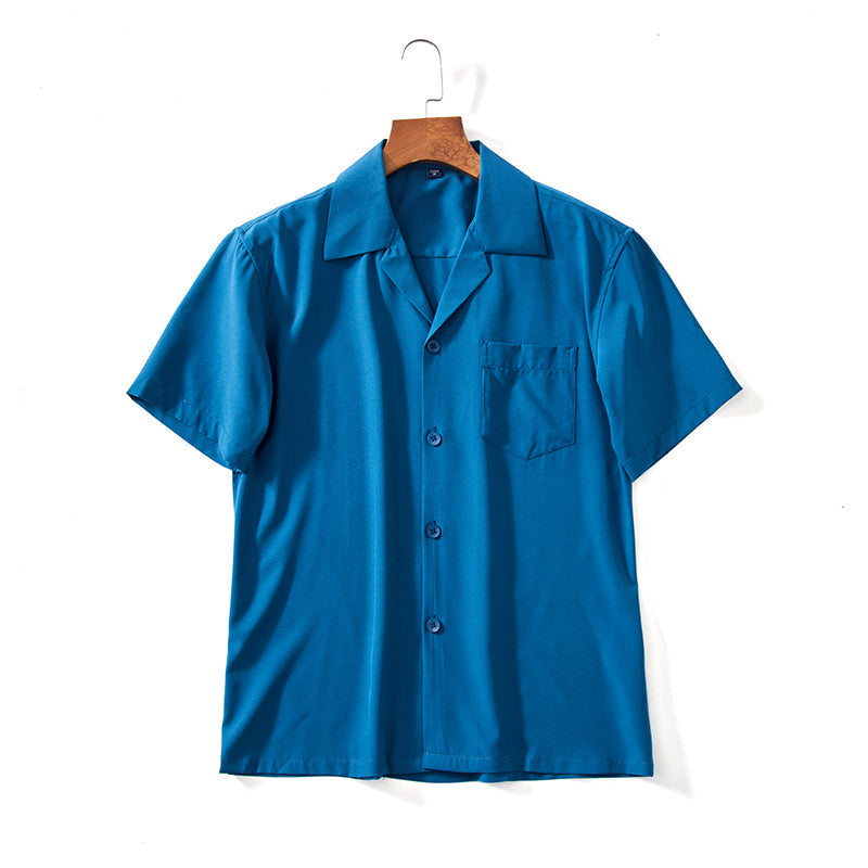 LAURENT MONACO | CHEMISE COL CUBAIN POUR HOMMES