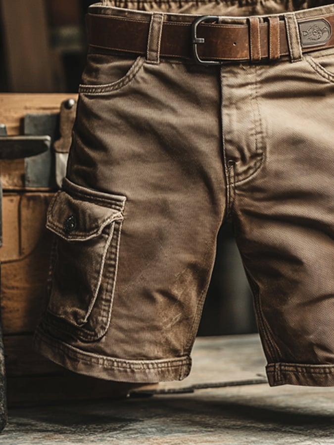 LAURENT MONACO | SHORTS CARGO CLASSIQUES POUR HOMMES