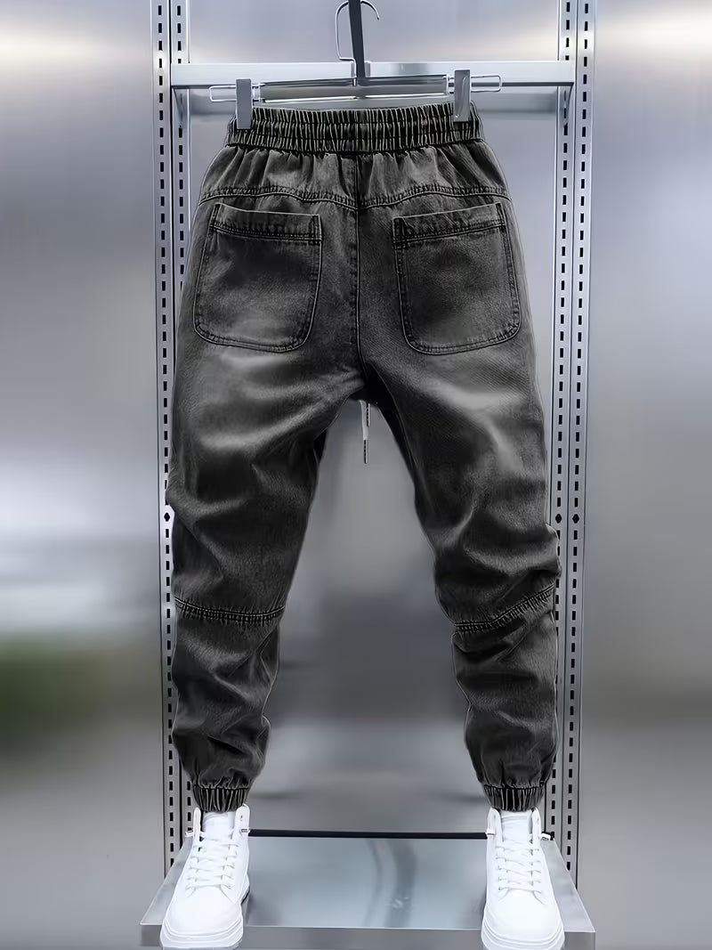 LAURENT MONACO | PANTALON EN DENIM DÉCONTRACTÉ À COUPE AMPLE