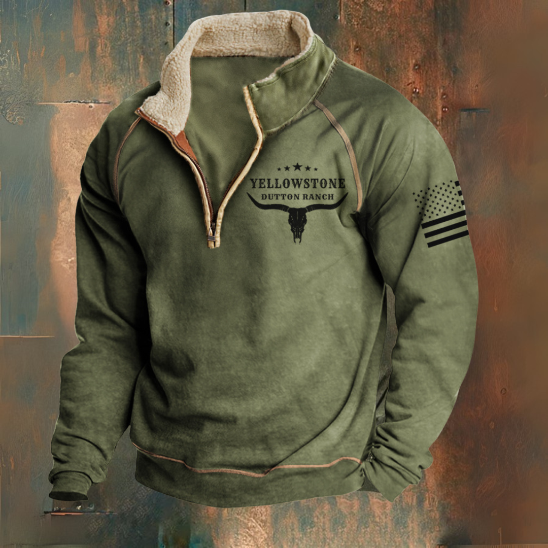 LAURENT MONACO | PULL MEZZA ZIP AUTOMNE