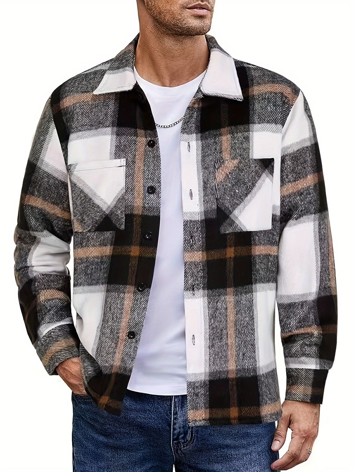 LAURENT MONACO | CHEMISE À CARREAUX HIGHLAND POUR HOMMES