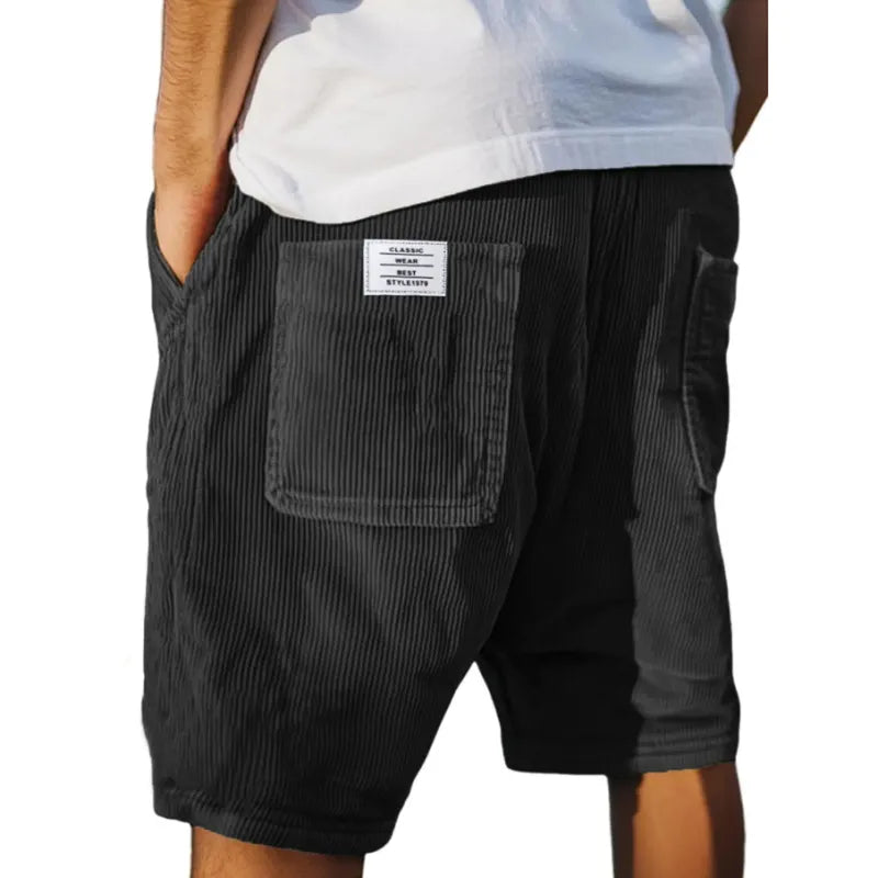 LAURENT MONACO | SHORT EN VELOURS POUR HOMMES