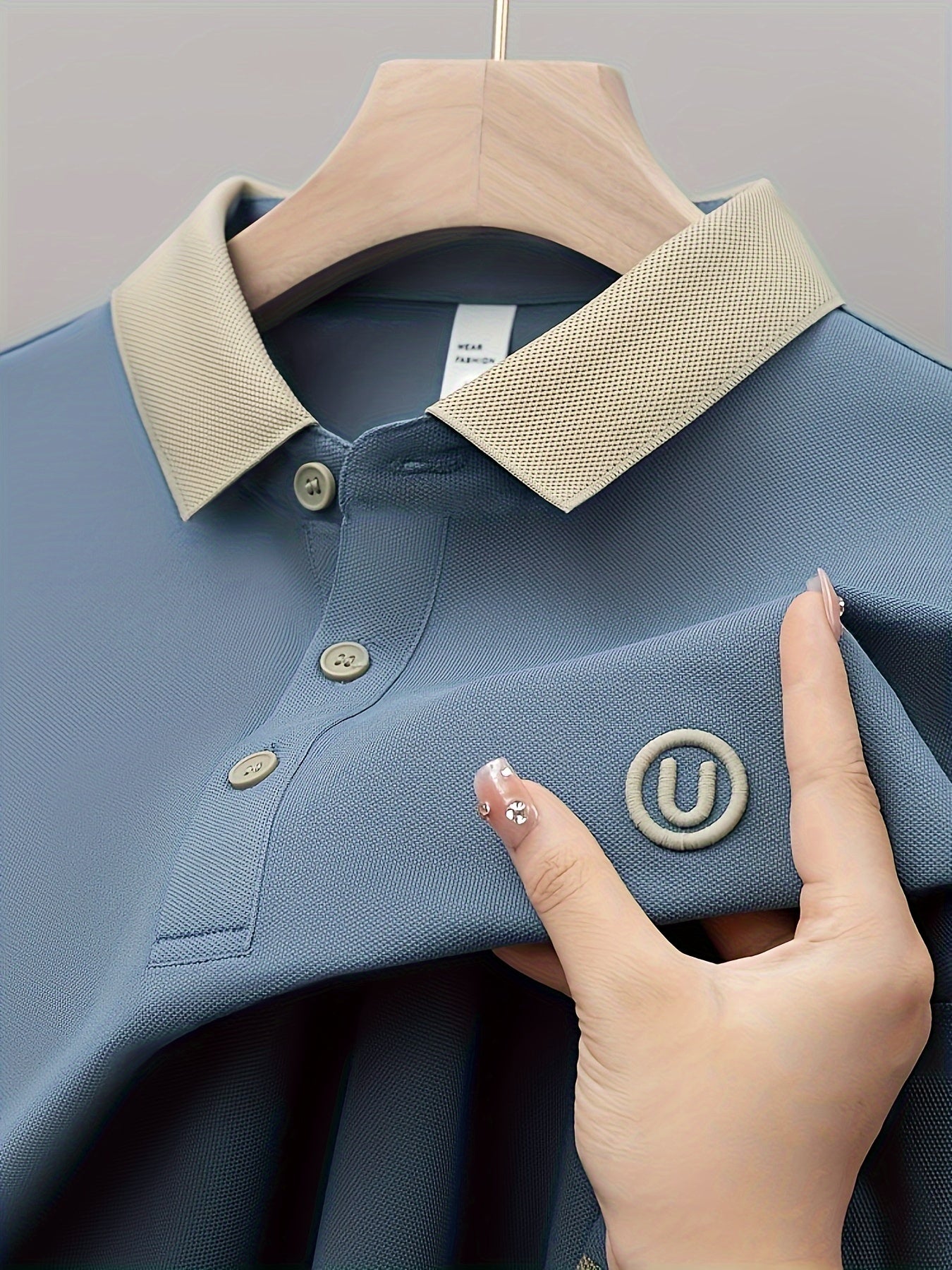 LAURENT MONACO | POLO BRODÉ MODERNE POUR HOMME