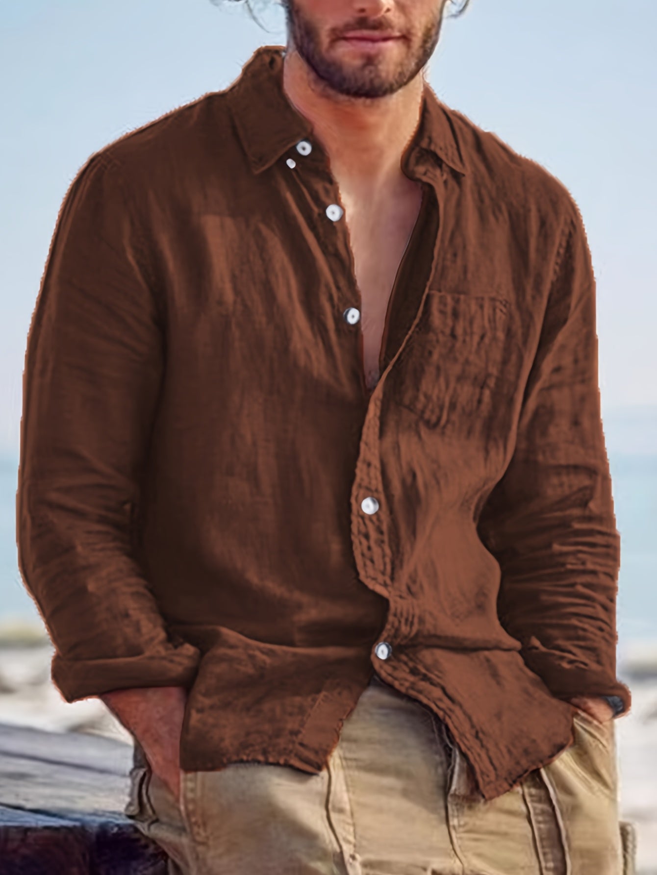 LAURENT MONACO | CHEMISE COTON POUR HOMMES