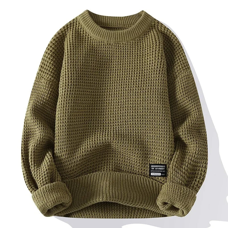 LAURENT MONACO | PULL EN MAILLE TEXTURÉ POUR HOMME