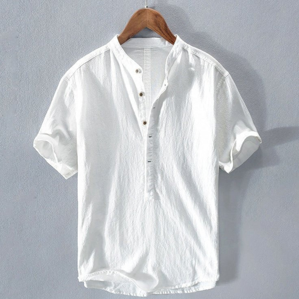 LAURENT MONACO | CHEMISE EN LIN PREMIUM — alt view