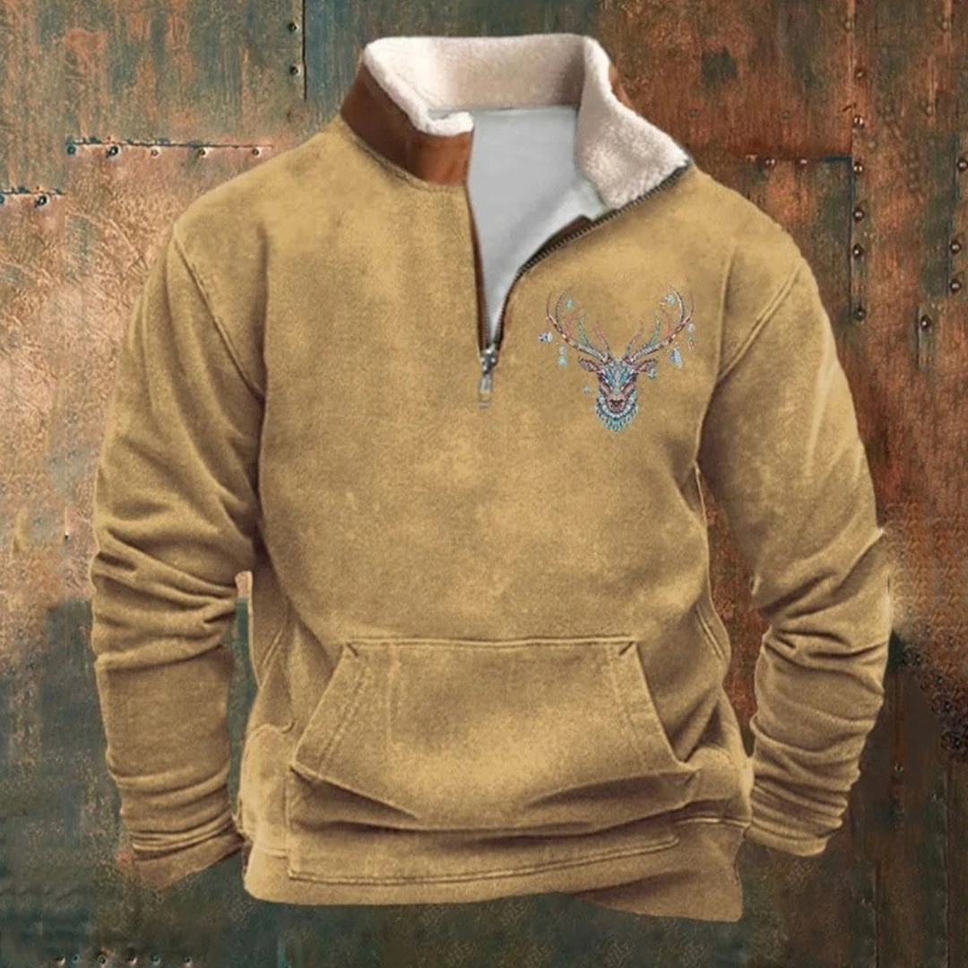 LAURENT MONACO | PULL CASUAL AVEC ZIP
