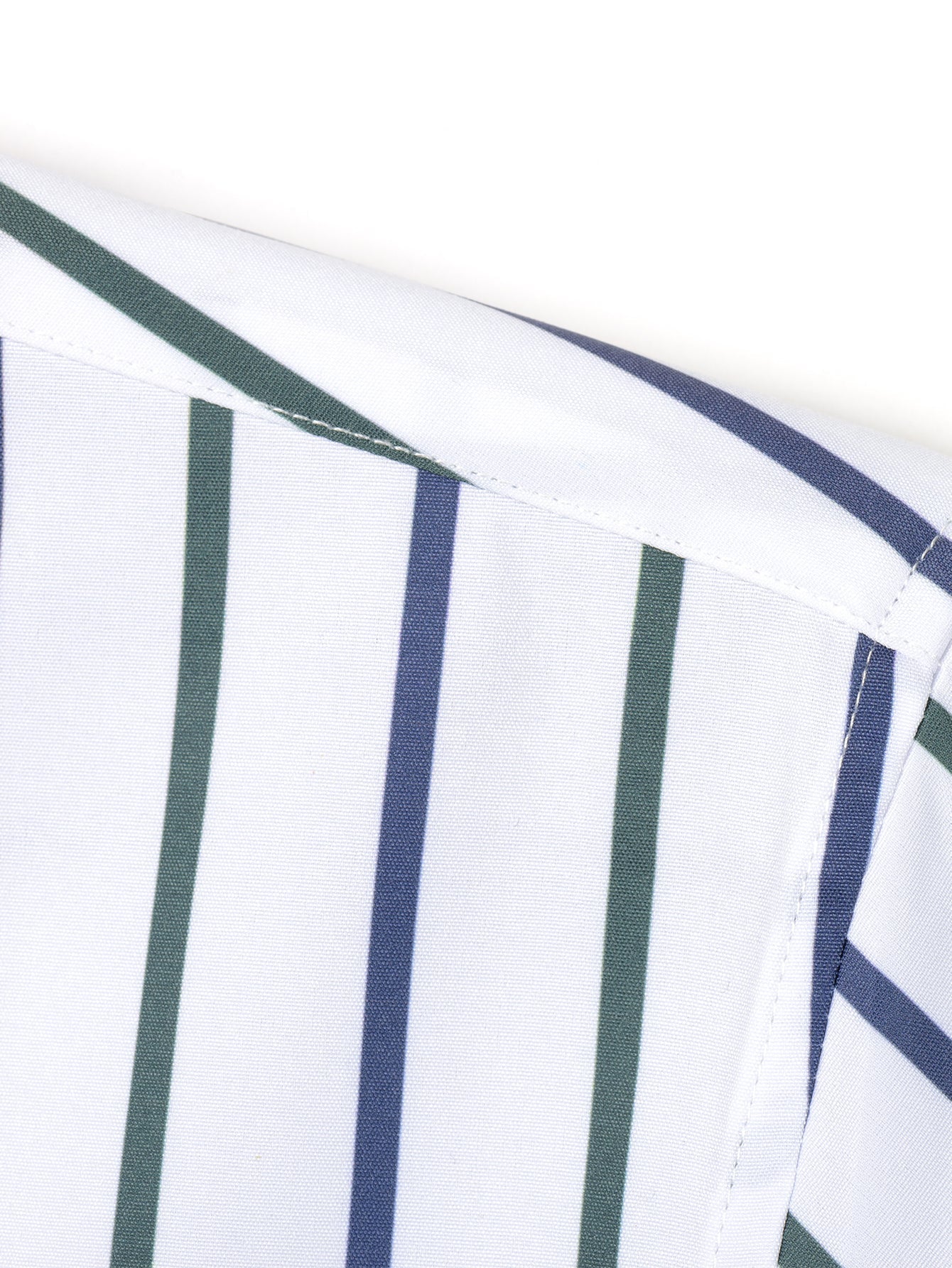 CHEMISE À MANCHES LONGUES À RAYURES AVEC BOUTONS