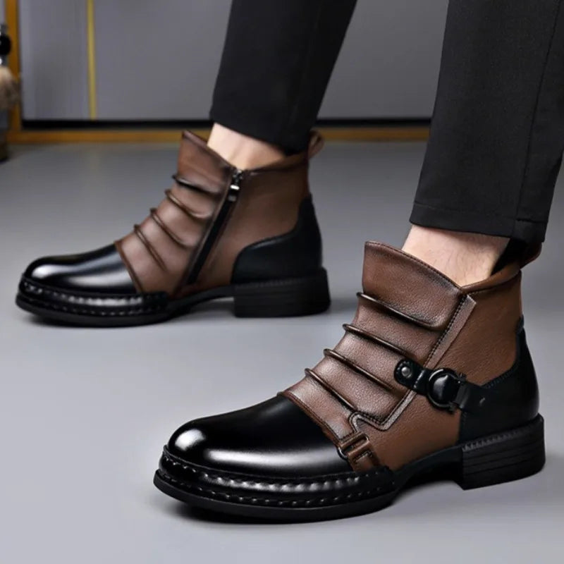 DUMONT LYON | BOTTINES À BOUCLE POUR HOMME