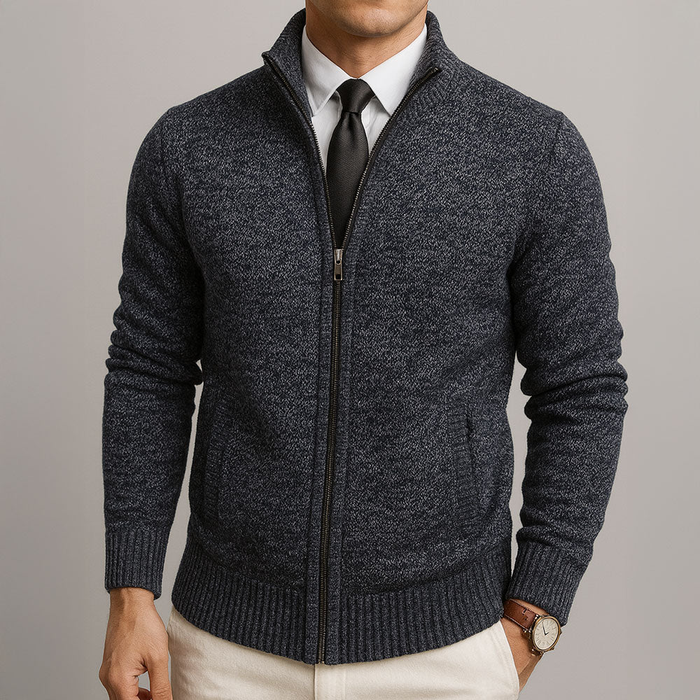 DUMONT LYON | CARDIGAN EN LAINE SUR MESURE