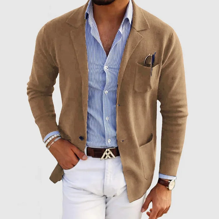 LAURENT MONACO | VESTE DE LUXE EN MATÉRIAU SOUPLE POUR HOMME