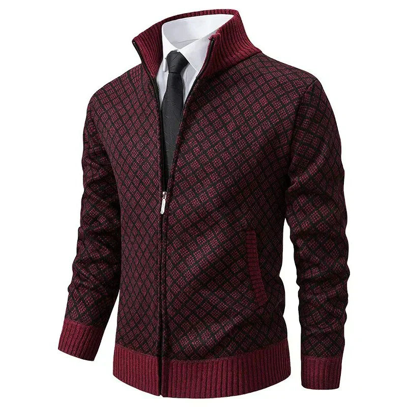 LAURENT MONACO | GILET MAILLE GAUFRÉE POUR HOMME