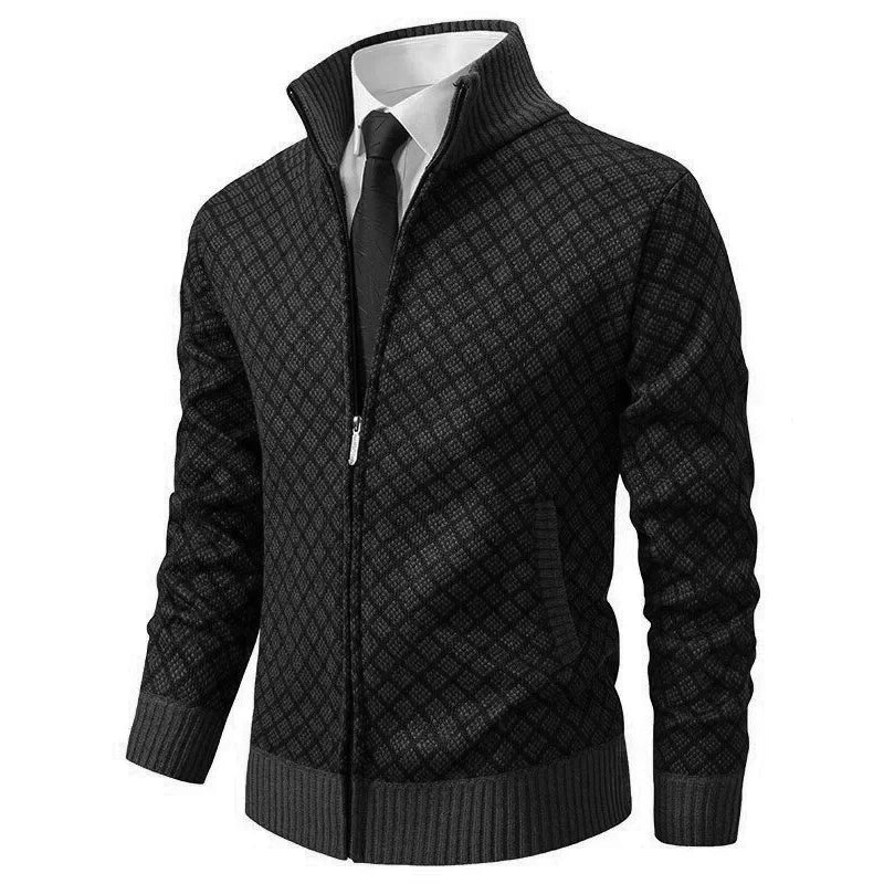 LAURENT MONACO | GILET MAILLE GAUFRÉE POUR HOMME