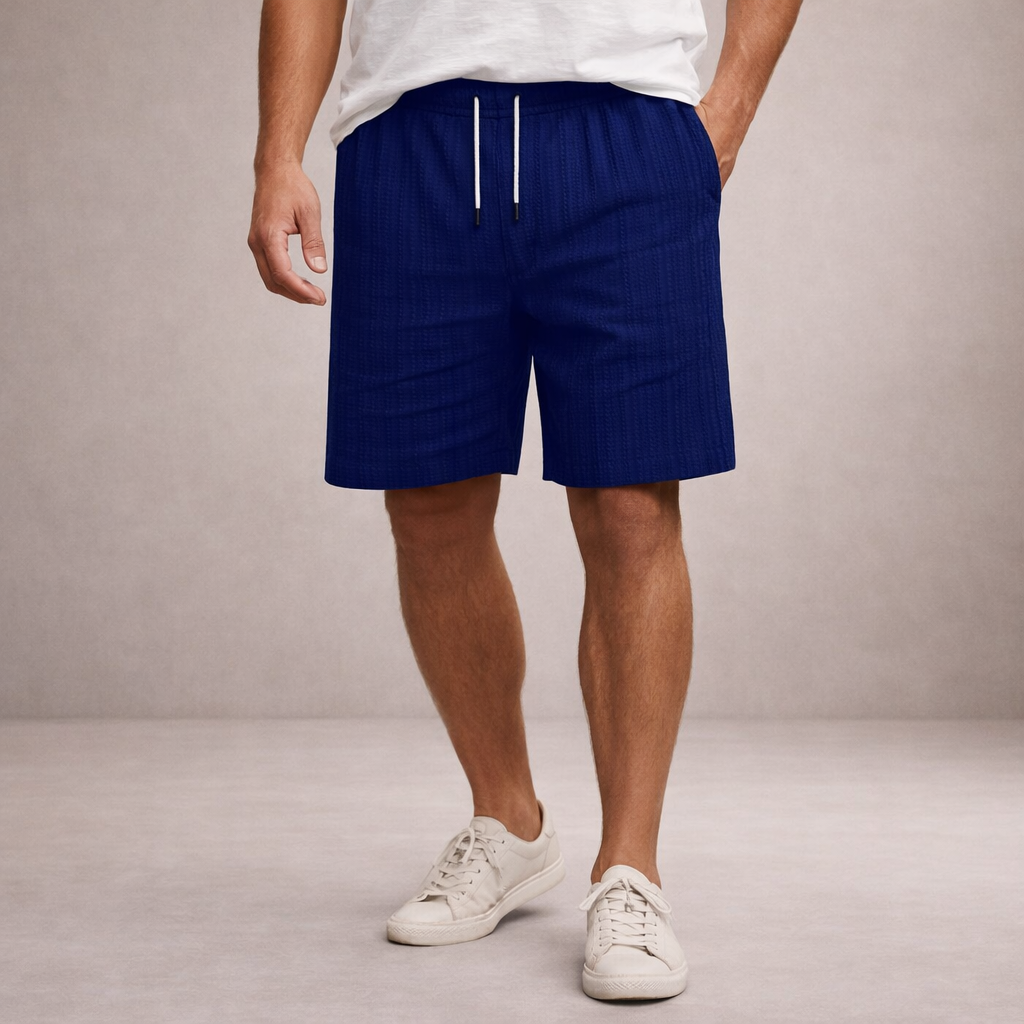 LAURENT MONACO | SHORTS D'ÉTÉ EN LIN POUR HOMMES