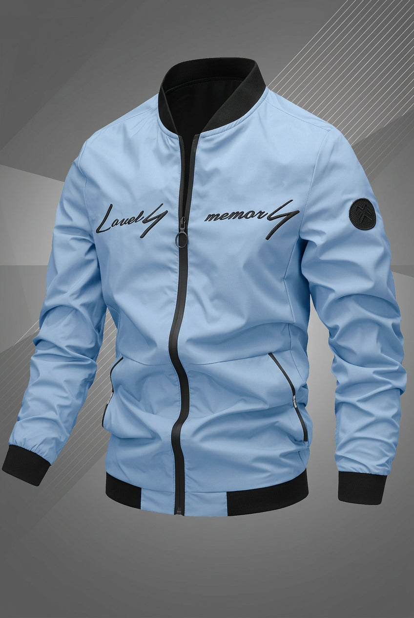 LAURENT MONACO | VESTE DE BASEBALL BRODÉE POUR HOMMES