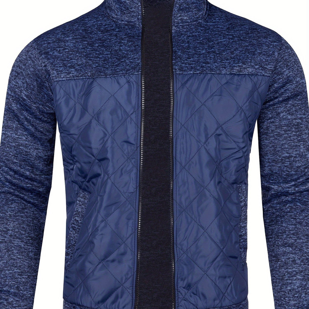 LAURENT MONACO | VESTE À COL HAUT ET FERMETURE ÉCLAIR POUR HOMMES