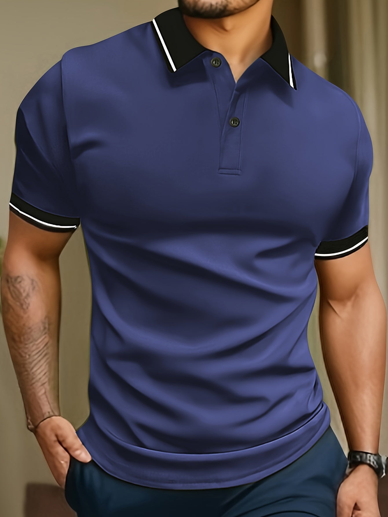 LAURENT MONACO | CHEMISE D'ÉTÉ MODERNE POUR HOMMES