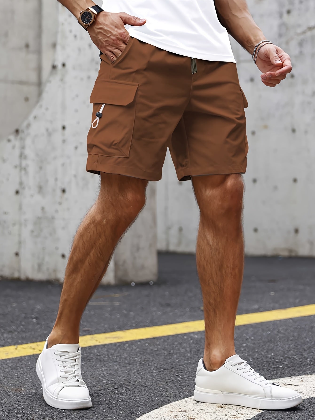 LAURENT MONACO | SHORTS CARGO POUR HOMME