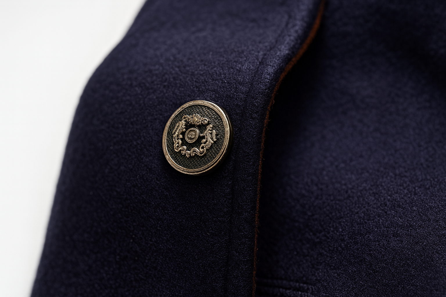LAURENT MONACO  MANTEAU EN LAINE POUR HOMMES
