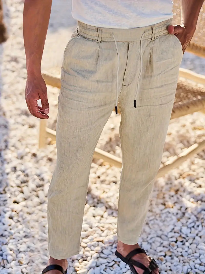 LAURENT MONACO | PANTALON MINIMALISTE DE TOUS LES JOURS POUR HOMME