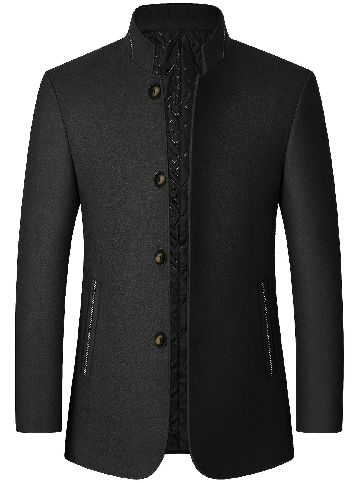 LAURENT MONACO | VESTE À COL MONTANT POUR HOMMES