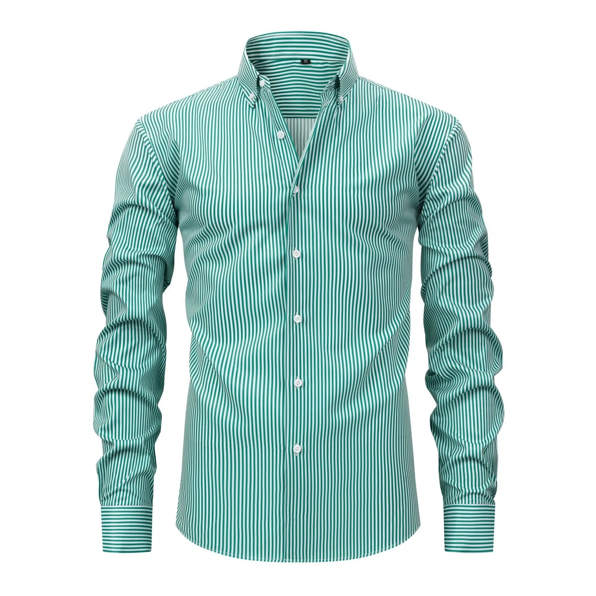 LAURENT MONACO | CHEMISE RAYÉE ÉLÉGANTE POUR HOMMES