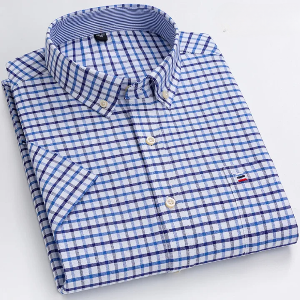 LAURENT MONACO | CHEMISE À BOUTONS À MOTIFS POUR HOMMES
