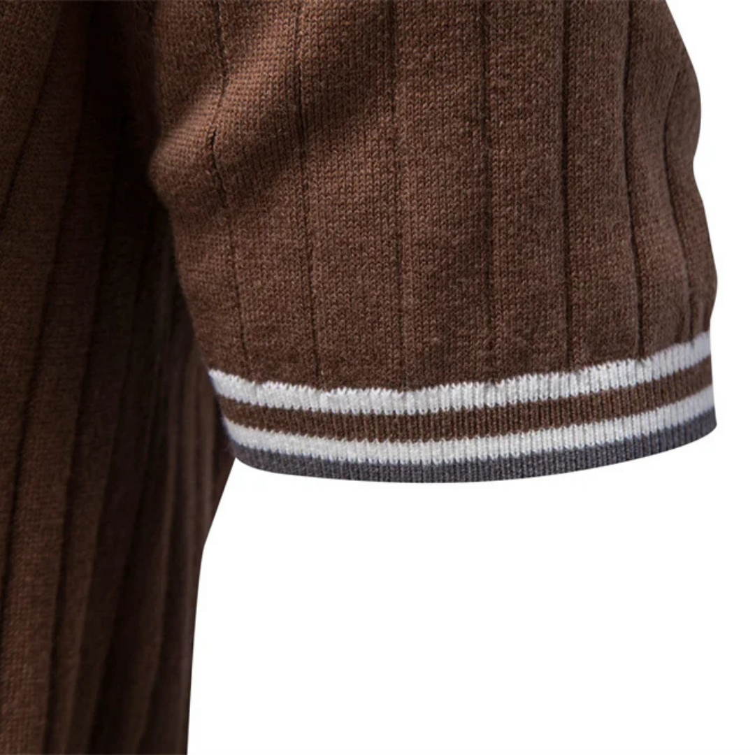 LAURENT MONACO | POLO EN MAILLE CLASSIQUE POUR HOMME