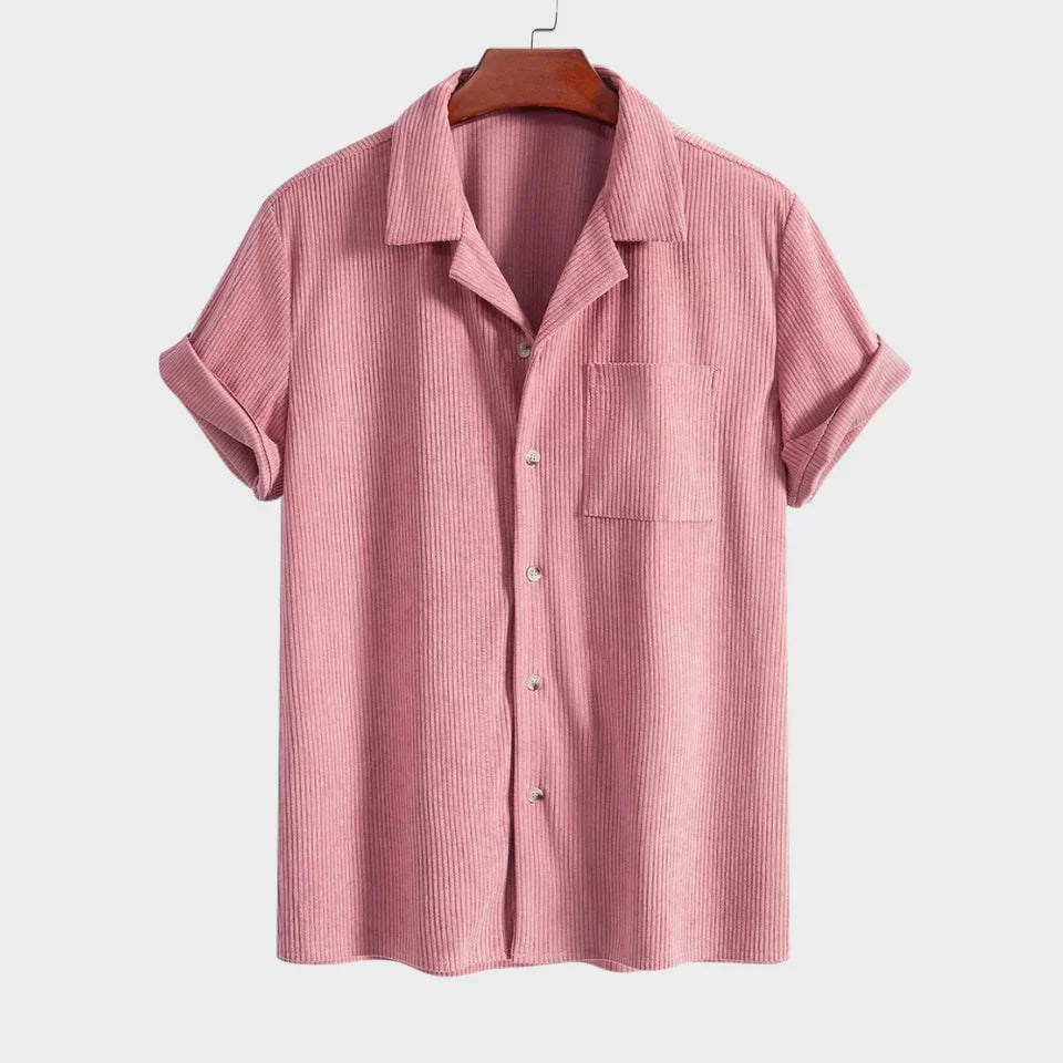 LAURENT MONACO | CHEMISE CUBA TEXTURÉE POUR HOMMES