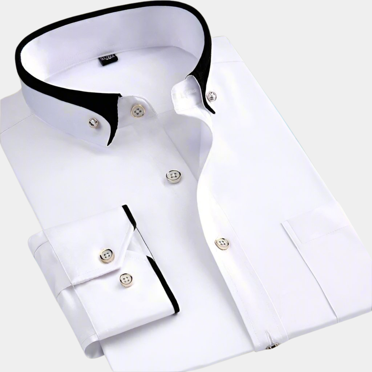 LAURENT MONACO | CHEMISE CLASSIQUE À MANCHES LONGUES