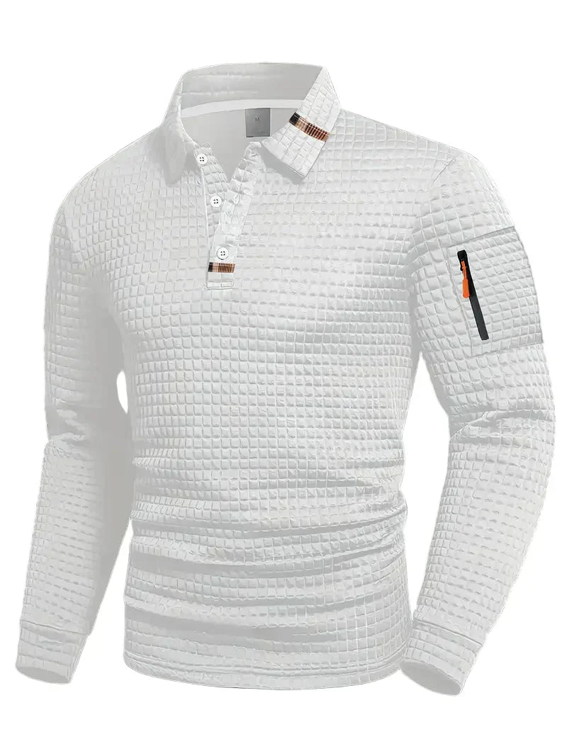 LAURENT MONACO | CHEMISE CLASSIQUE À MANCHES LONGUES POUR HOMMES