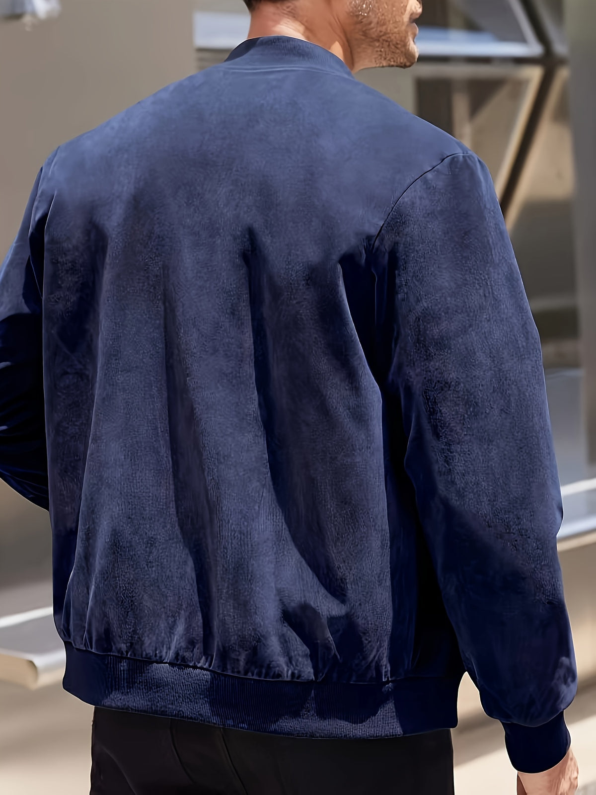LAURENT MONACO | VESTE BOMBER À FERMETURE ÉCLAIR POUR HOMMES