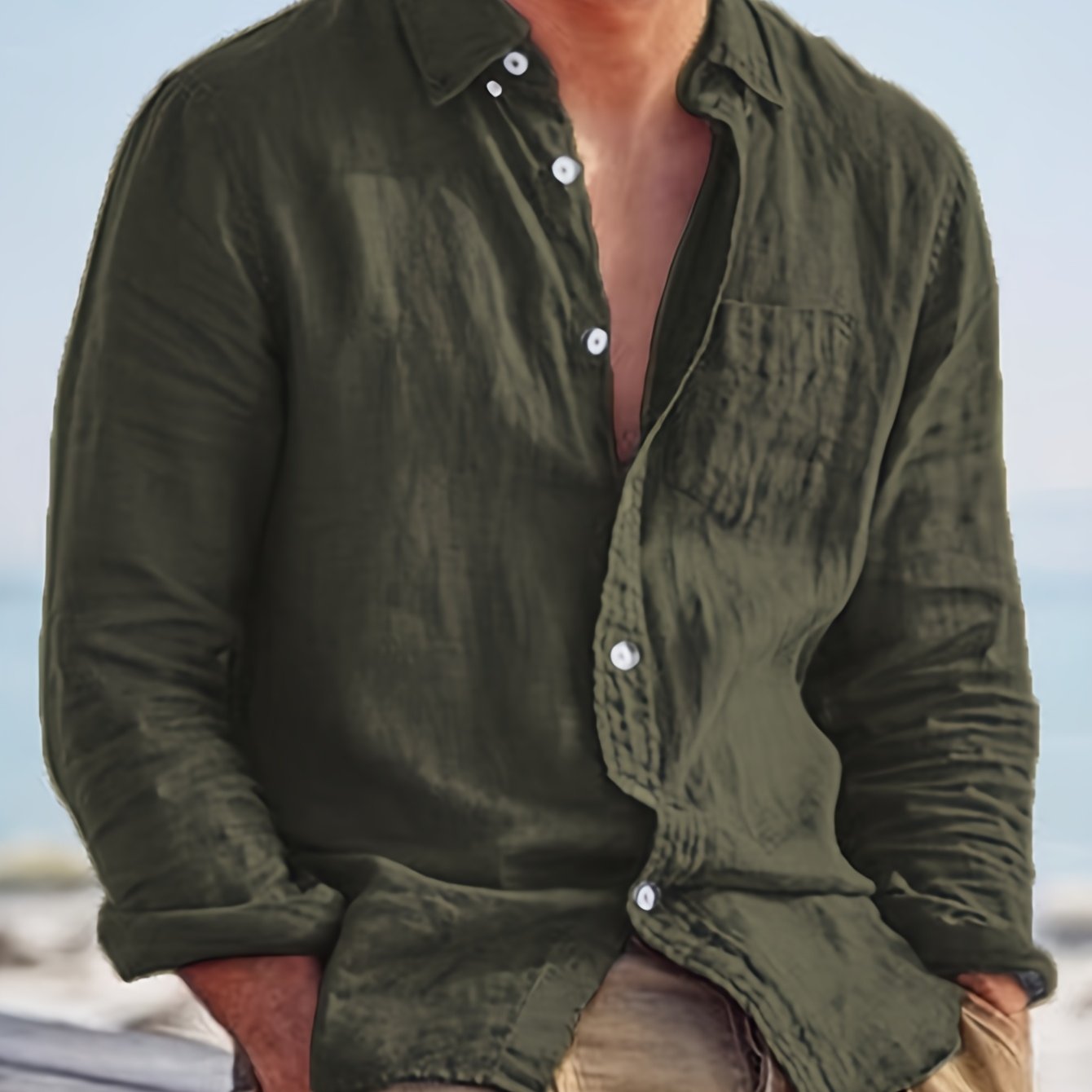 LAURENT MONACO | CHEMISE COTON POUR HOMMES