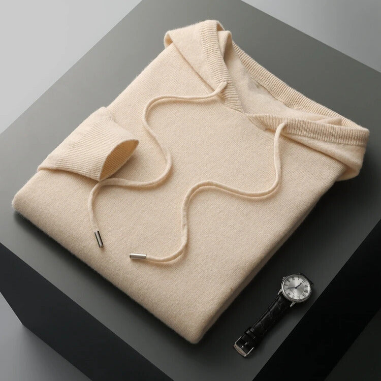 LAURENT MONACO | SWEAT À CAPUCHE MOELLEUX ET ÉLÉGANT POUR HOMME