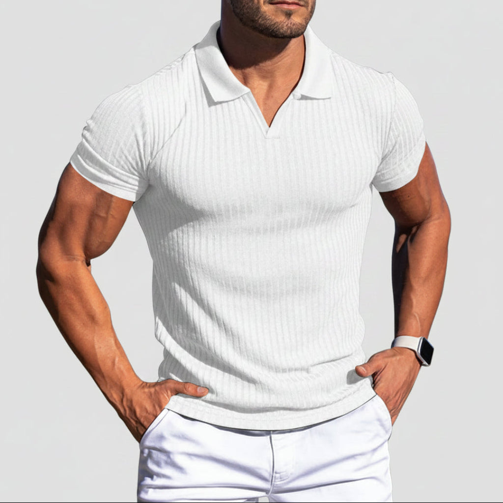 LAURENT MONACO | POLO STRUCTURÉ POUR HOMMES