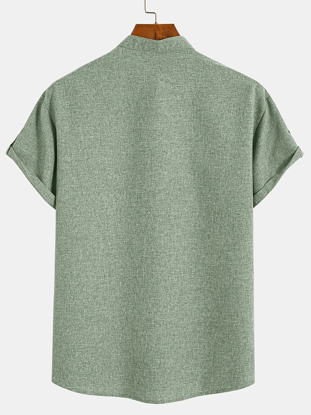 LAURENT MONACO | CHEMISE À COL MONTANT POUR HOMMES