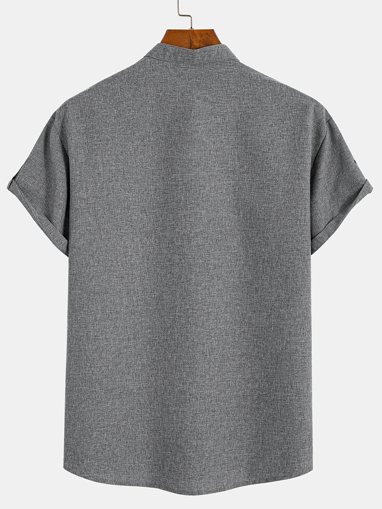 LAURENT MONACO | CHEMISE À COL MONTANT POUR HOMMES